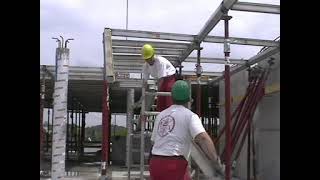 Jobsite instillation of Ischebeck HV