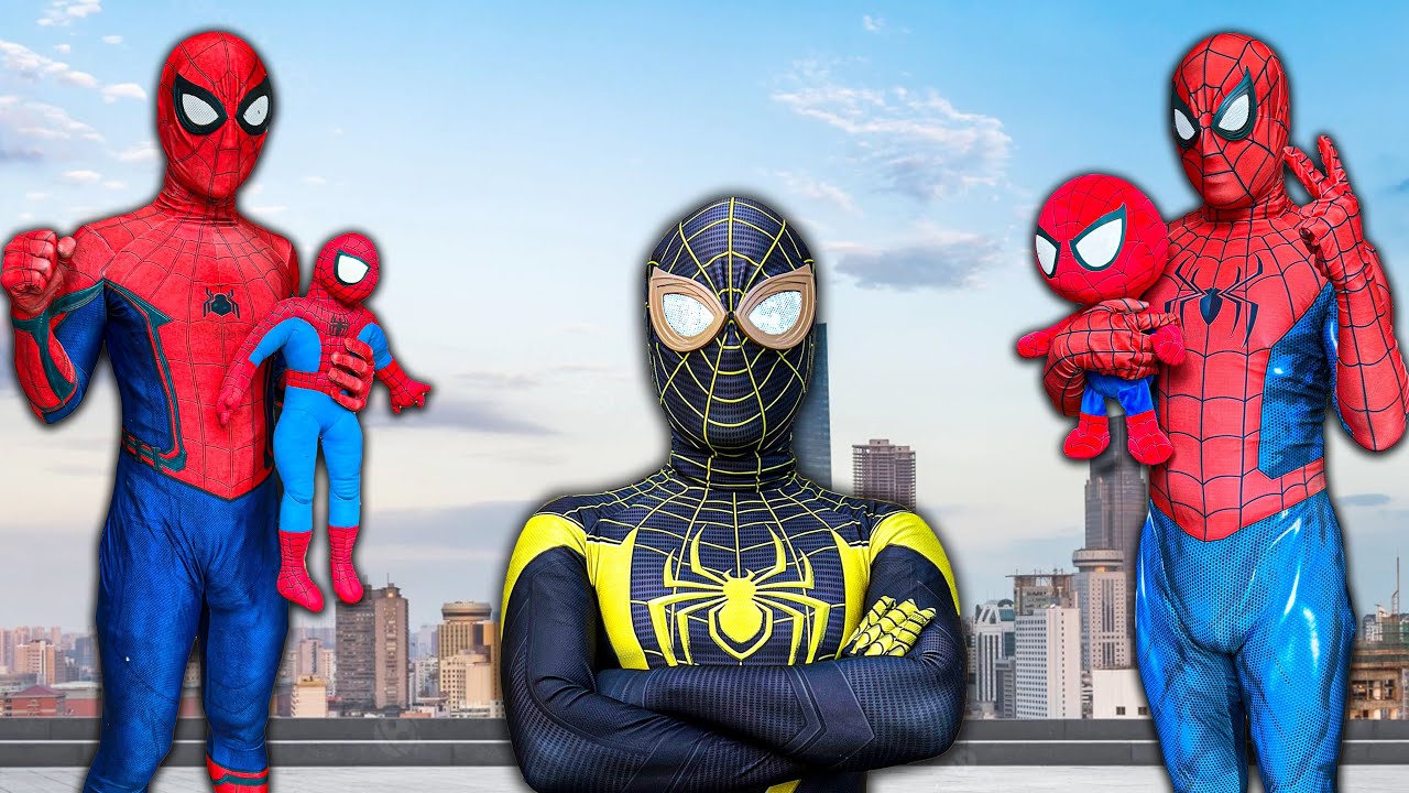 PRO SUPERHERO TEAM vs BAD GUY TEAM || 2 SPIDER-MAN Rescue The Venom ...