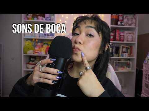 ASMR Rápido | Sons de Boca que Vão Derreter seu Cérebro (com sons de mão e anéis)