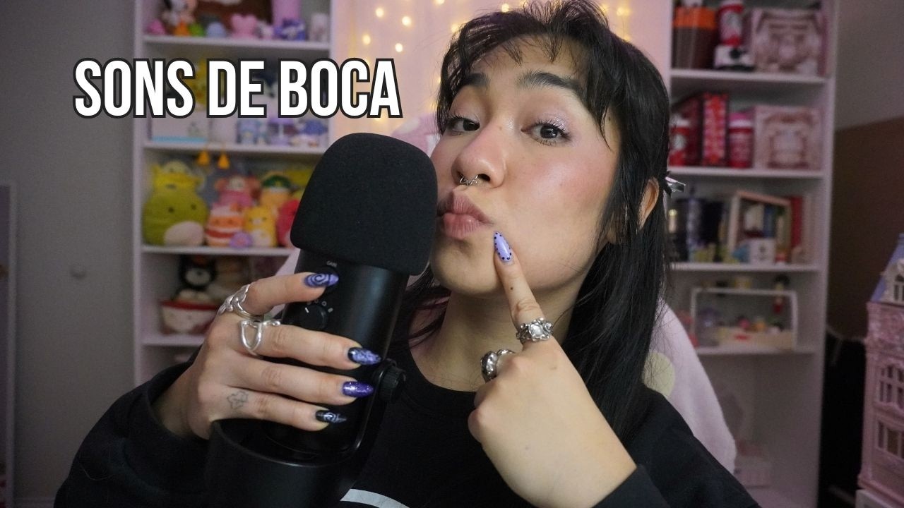 ASMR Rápido | Sons de Boca que Vão Derreter seu Cérebro (com sons de mão e anéis)