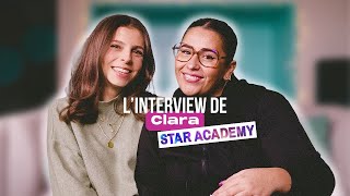 L&#39;INTERVIEW DE CLARA #StarAcademy