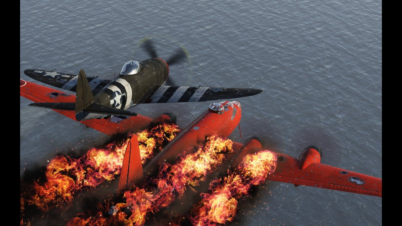 Обзор P-47 Thunderbolt.  Тактика против Японии.  СБ.