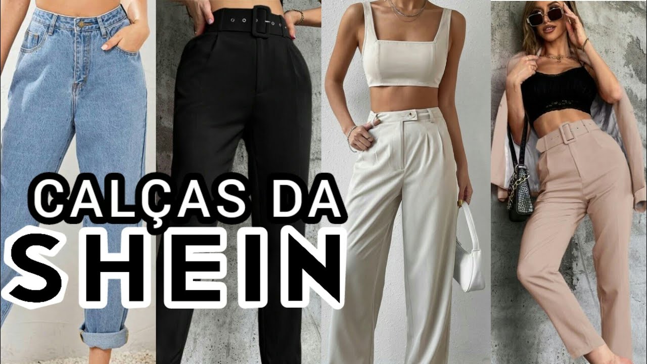 CALÇAS DA SHEIN VALE A PENA?FUI TAXADA? #compras #shein #calças