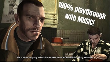 GTA IV 100% With MUSIC - Part #1