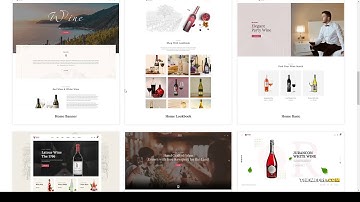 Wicky  Wine Shop WooCommerce Theme vineyard wine store Website Builder