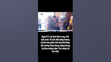 Chủ tịch nước Tô Lâm dâng hương tưởng niệm các bậc tiền bối