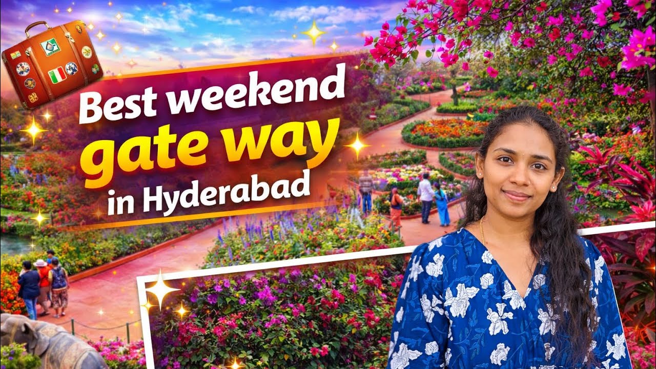 Must visit place in hyderabad // botanical gardens