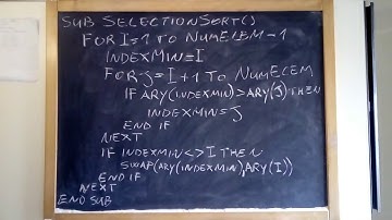 Algoritmi di Ordinamento - Selection Sort