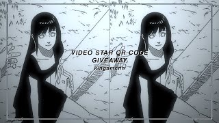 VIDEO STAR QR CODE GIVEAWAY ☆