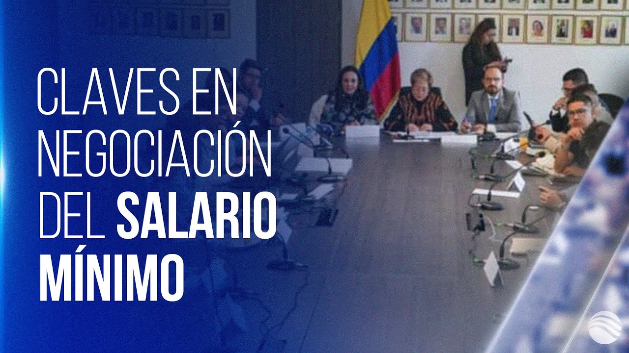 Datos claves para la negociación del salario mínimo en 2025 - YouTube