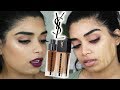 NEW YSL ALL HOURS FOUNDATION REVIEW + SHADE COMPARISONS! MEDIUM SKINTONES