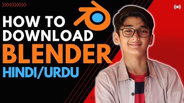 How To Download And Install Blender 3 On Windows 10 /11 ✅ Blender Tutorial In Hindi/Urdu