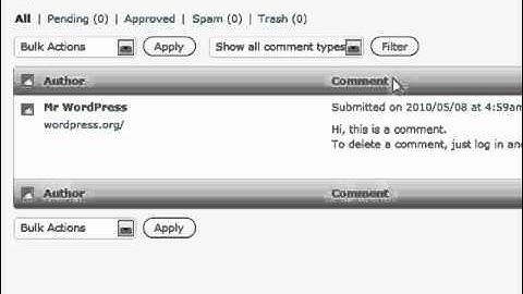 How to Moderate and Edit Comments in WordPress - Brief Explanation of WordPress Comment Features