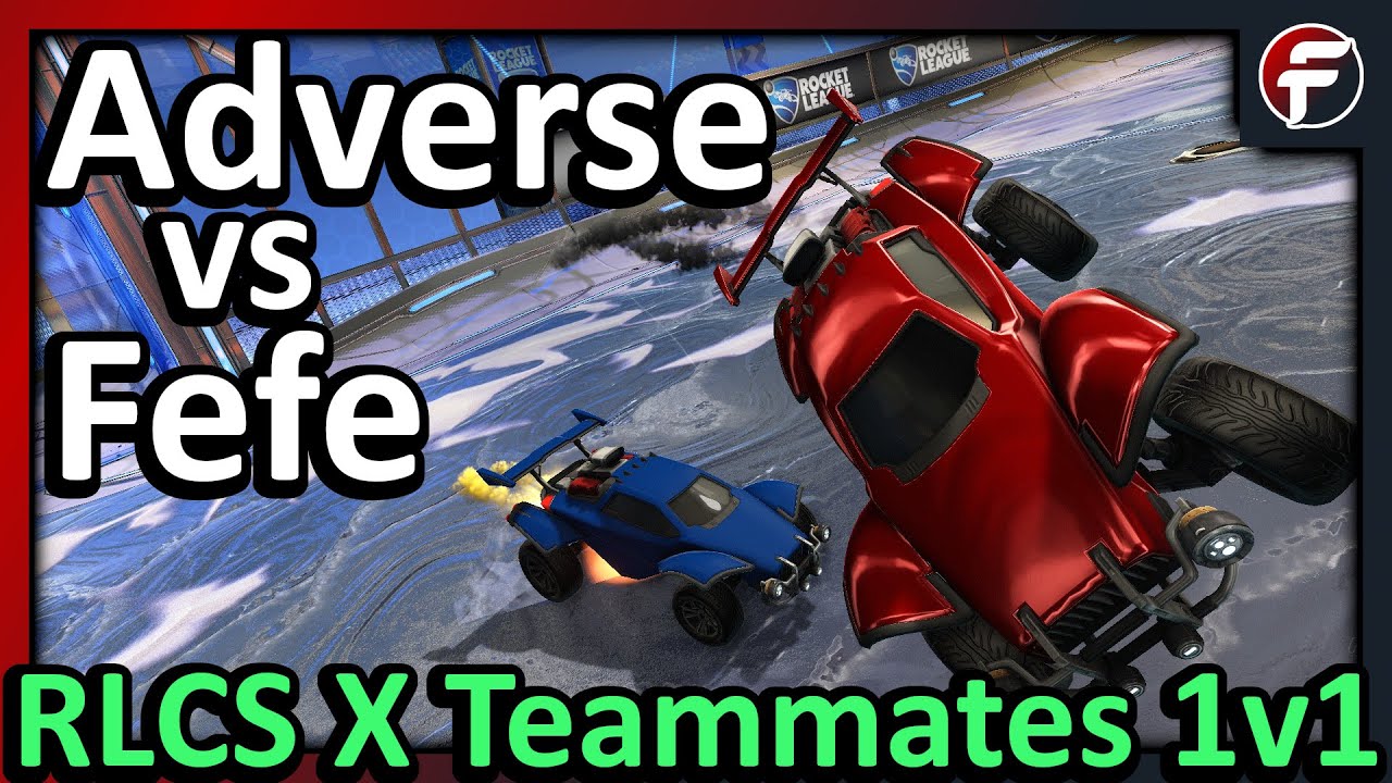 Fefe vs Adverse | SALT MINE 2 TEAMMATES | Rocket League 1v1 Showmatch