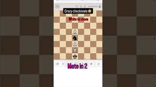 Would you dare to solve this crazy checkmate under 20 seconds? #chess #new #viral #checkmate #sports