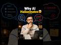 Why AI Hallucinates #chatgpt #aiprojects #aishorts #artificialintelligence #greenscreen