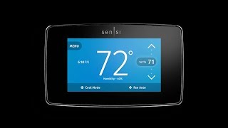 Sensi Touch Wi-Fi Thermostat Unboxing