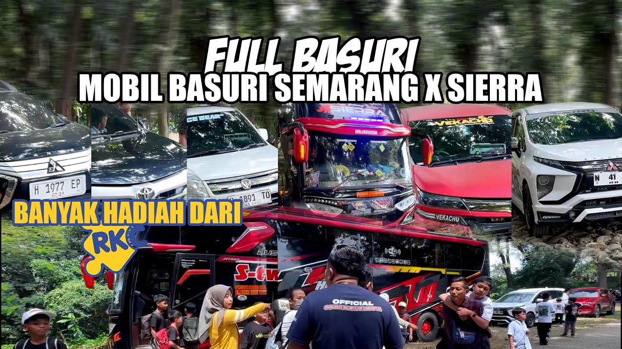 TRIP CITY TOUR MOBIL BASURI SEMARANG X SIERRA S-TWO TRANS FULL BASURI ❤️