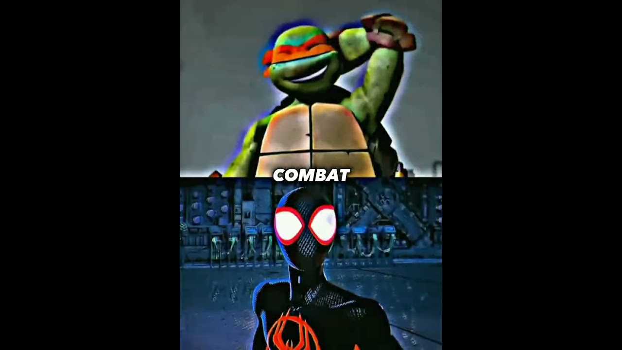 Miles Morales VS Michelangelo 