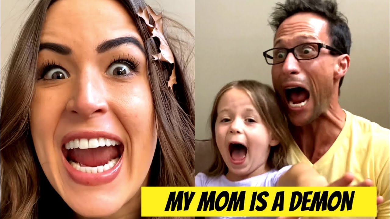 My Mom Is A Demon The Most Terrifying Scary And Funny Moments With Mom Themccartys Youtube 