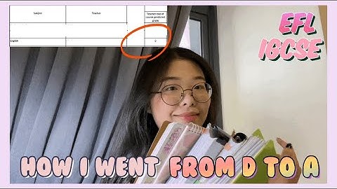 How I went from D to A in IGCSE English First Language