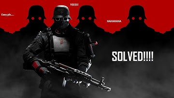 WOLFENSTEIN QUICK FIX (CRASH, ERROR)!! - (That worked for me)