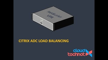 Citrix ADC Load balancing