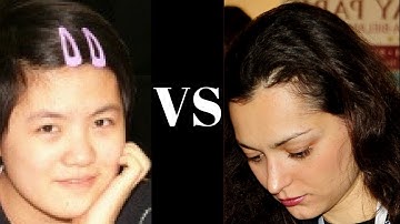 Yifan Hou vs Alexandra Kosteniuk - Dark squares weaknesses - Ruy Lopez (Chessworld.net)