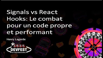 Signals vs React Hooks: Le combat pour un code propre et performant - Henry Lagarde