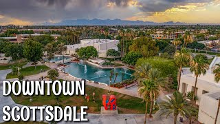 City Hall Sunset Scottsdale Arizona (4K)