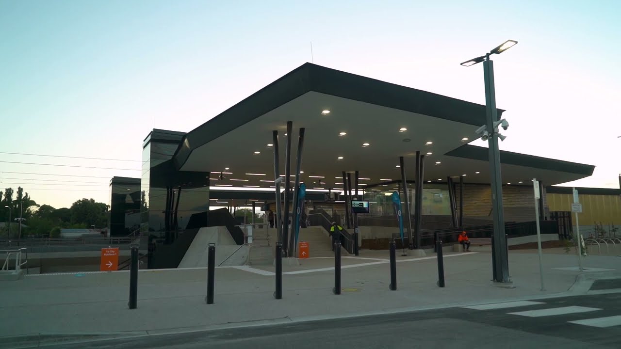 Merinda Park Station opening tour YouTube