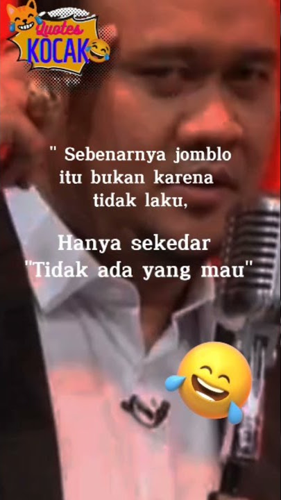 🤣🤣NGAKAK - Cak Lontong Quotes - JOMBLO #shorts #lucu #ngakak