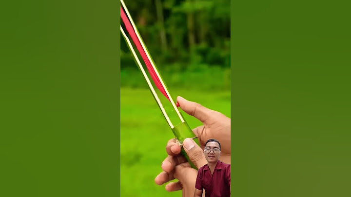 BAMBOO CREATIONS WITH PENCIL SIZE BAMBOO STICK SLINGSHOOT #bamboo #slingshots #diy #bambooart