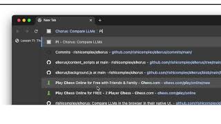 Chorus Chrome extension demo 2