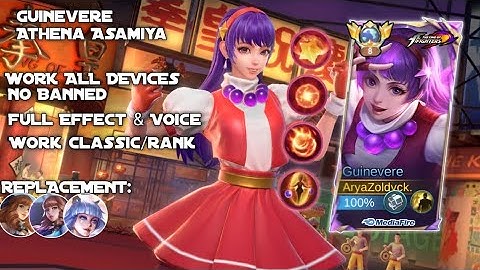 Script Skin Guinevere Athena Asamiya KOF No Password Full Effect Voice