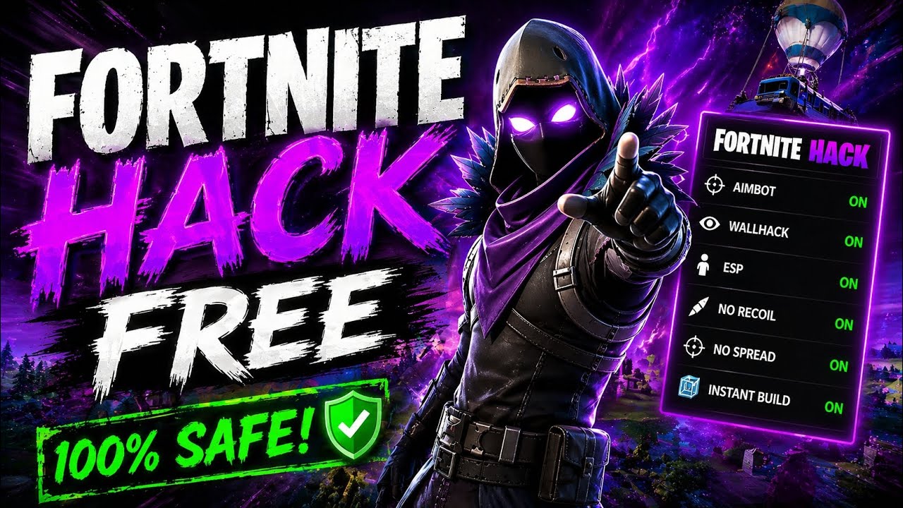 [NEW] Fortnite Hack | AimBot, WallHack, ESP | Fortnite Hack Menu 2026 ...