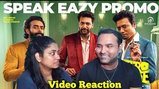 Speak Eazy Of Bro Code Promo Video Reaction Ravi Mohan Sj Surya Arjun Ashokan Karthik Yogi