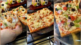 Yummy Pizza Bread Recipe | Make Cheesy Pizza Bread at Home | DIY Pizza Bread | FastFoodie TV