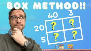 📗 2 by 2 Digit Multiplication - Box Method/Area Model - Teacher Explains ✏️