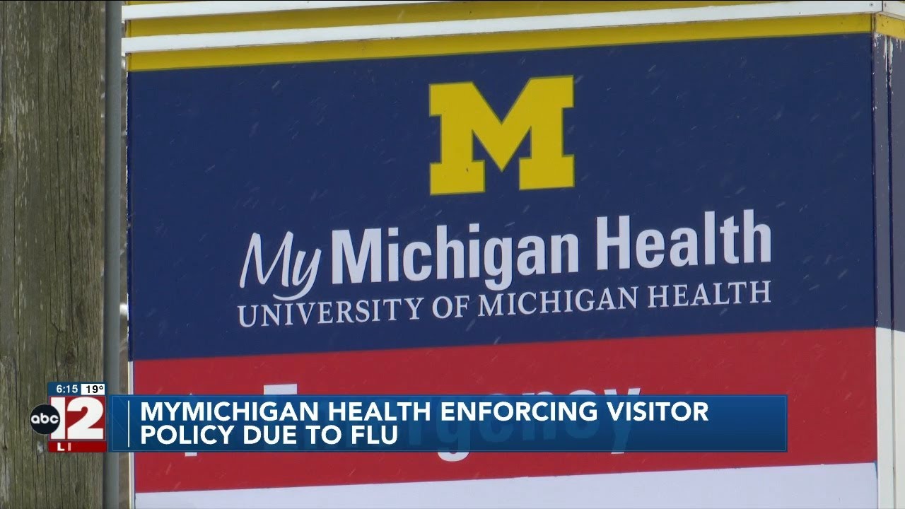 MyMichigan Health stepping up enforcement of visitor policy due to flu