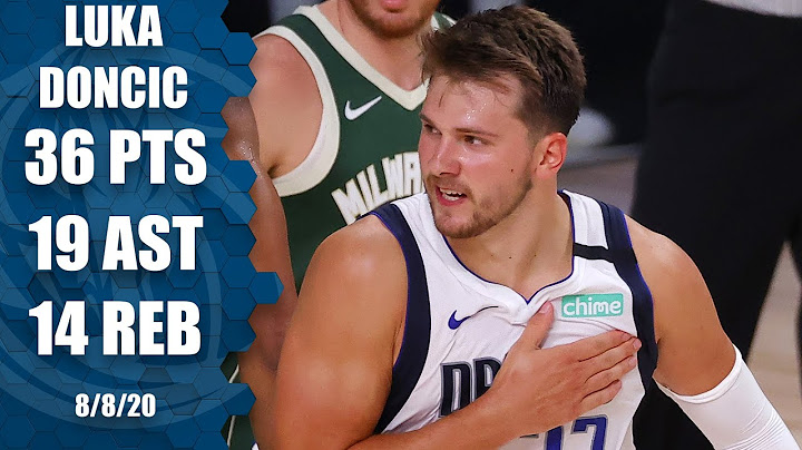 Luka Doncic erupts for triple-double vs. Bucks | 2019-20 NBA Highlights