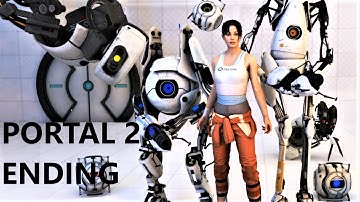 Portal 2 ENDING Walkthrough Chapter 9 The Part Where He Kills You 4K