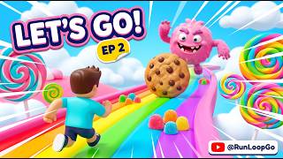 CANDY RUSH RUN EP 2 — 3-Min Full-Body Warm-Up GAME! Follow the Moves (Beginner Friendly) screenshot 3