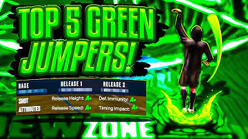 UNSTOPPABLE TOP 5 BIGGEST GREEN WINDOW JUMPSHOTS NBA 2K26 BOTH GEN BEST JUMPSHOT NBA2K26