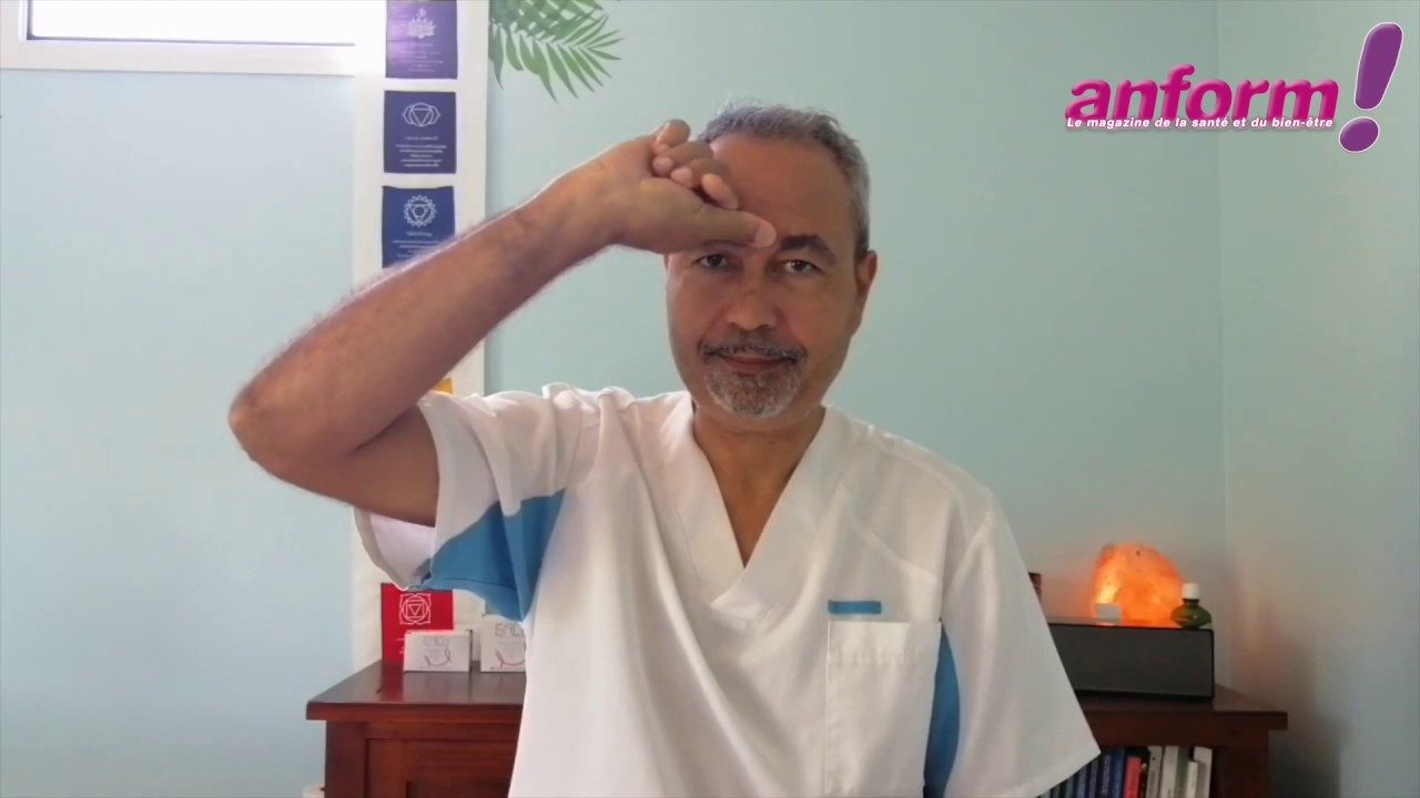 Acupression : 4 points anti-stress