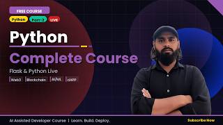 Python Complete Course 2026 | Beginner to Advanced 🚀 | Real Projects + AI + Data Science