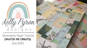 Watch Me Create | Serendipity Paper | Stash Buster Project