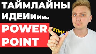 😎 ИДЕИ ДЛЯ ОФОРМЛЕНИЯ Таймлайн | как сделать красивую презентацию в PowerPoint | уроки PowerPoint