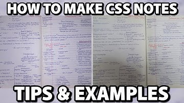 How to take notes for CSS PMS Exam - Methods of Notes taking | Tips #IAS #UPSC #cssexam #Notes
