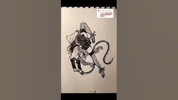 Mitsuri Kanroji, manga drawing #demonslayer #mitsuri #anime #drawing #art #animeart #fyp #shorts #fy